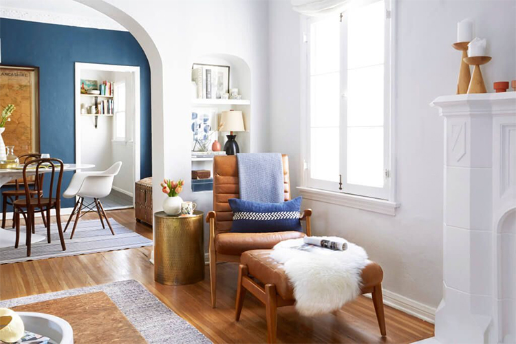 Turning a corner into a cozy starting space: tips for a successful interior