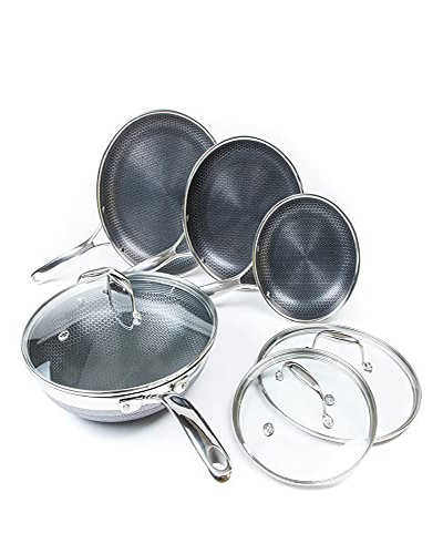 Hexclad hybrid cookware set